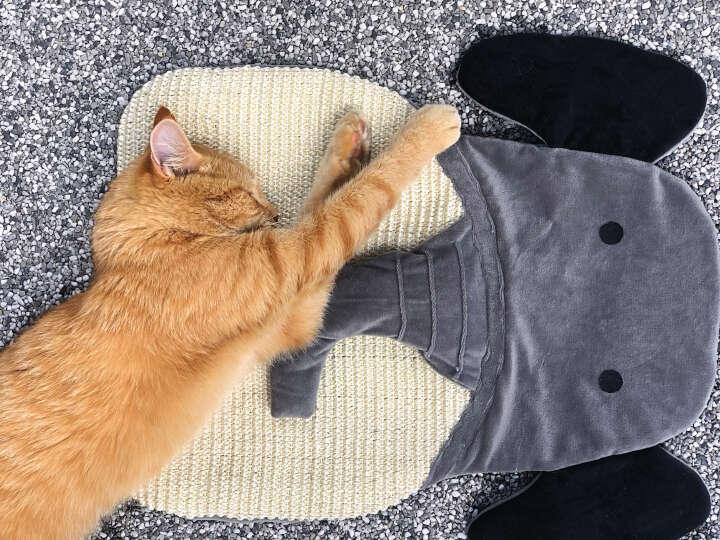 Sisal-Kratzbrett Elefant